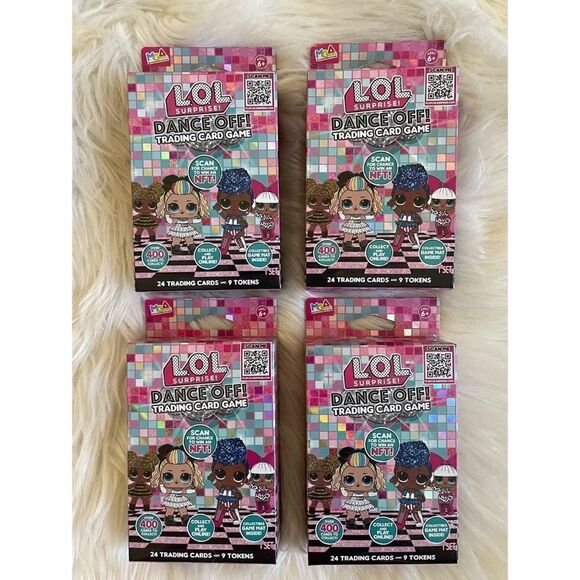 4 Packs LOL Dance Off Trading Card Game - Picture 1 of 7